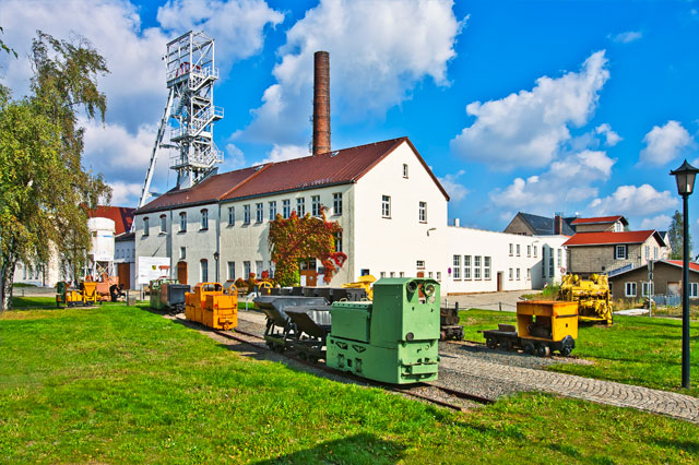 Visitor Mine "Reiche Zeche". Press photo: City of Freiberg/Ralf Menzel